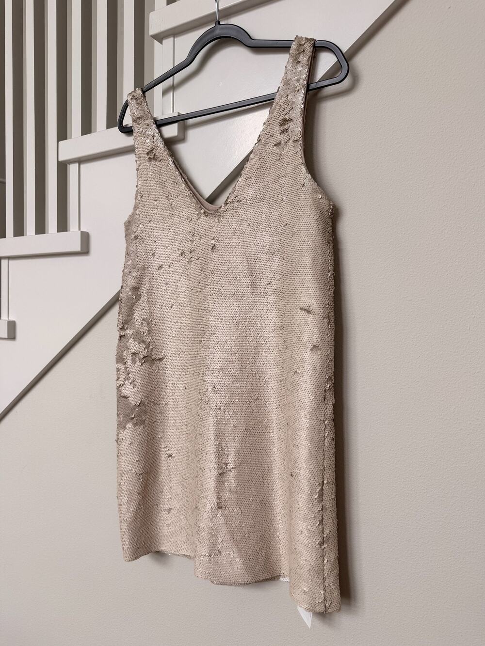 Suncoo Women’s Sequin Sleeveless V-neck Party Dress Size Small, 4